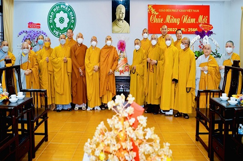 Ban Thường trực Phật giáo tỉnh Đồng Nai khánh tuế và chúc Tết chư Tôn đức Giáo phẩm HĐTS GHPGVN
